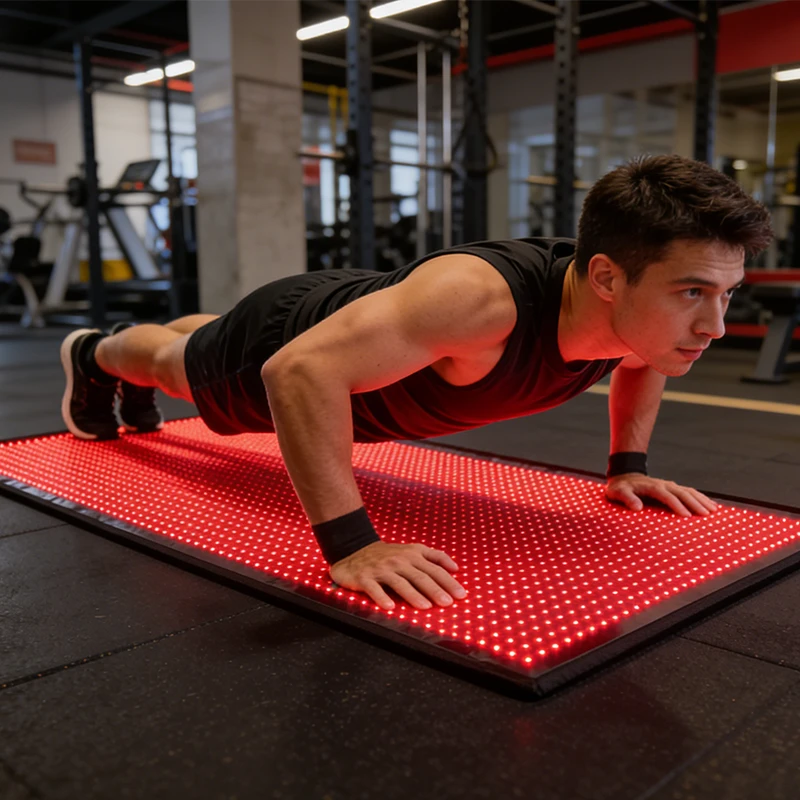 gym red light therapy mats