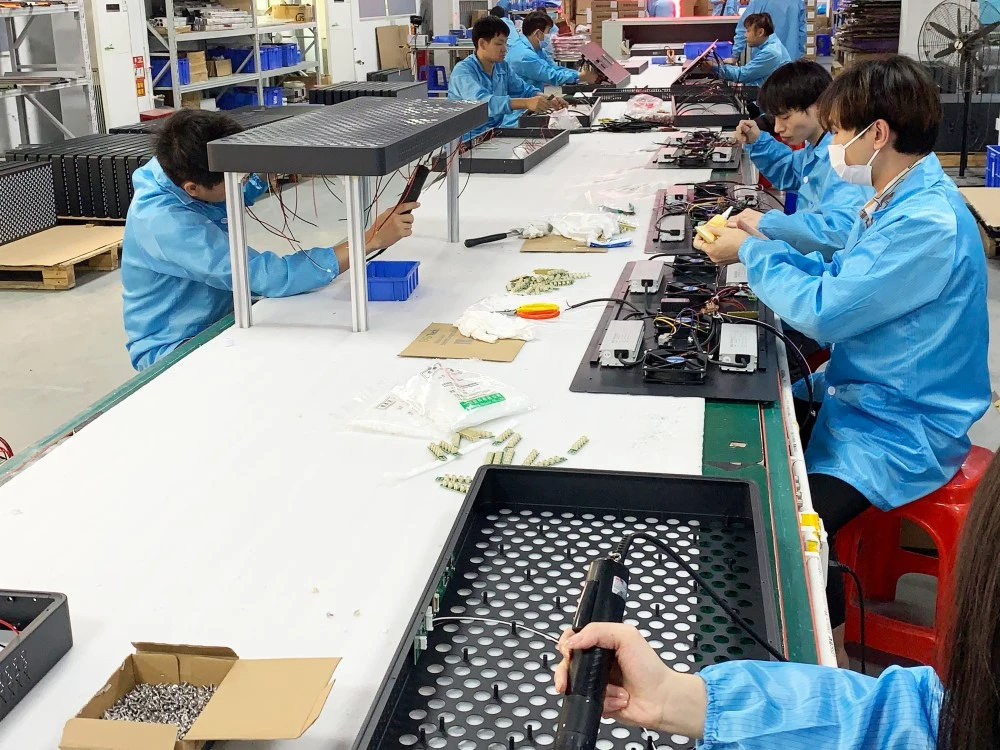 led factory workshop