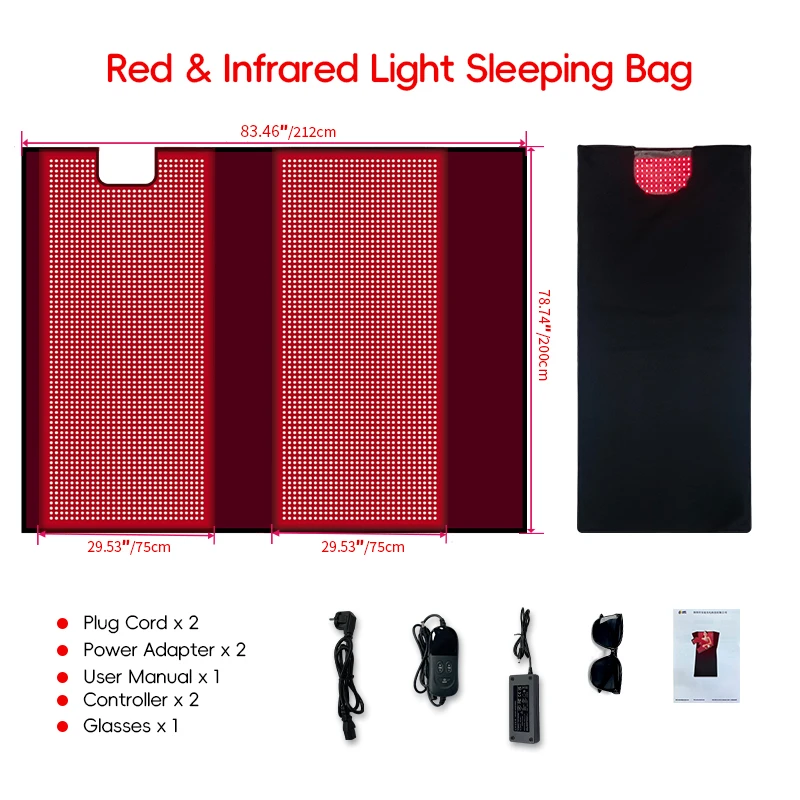 portable full body light therapy device