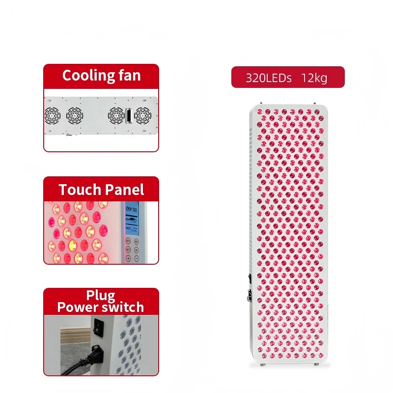red light panel with 1500W
