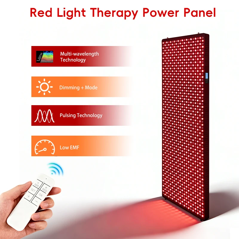 6000W led red light panels